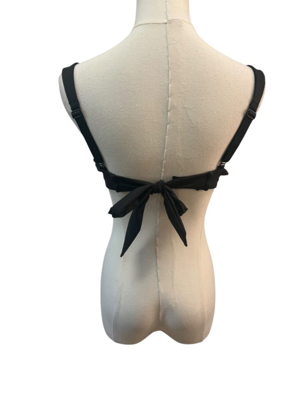 Like New SKIMS Black Swim Push-Up Bikini Top Size S - Picture 2 of 7